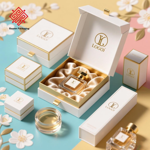 Baoren Premium Cardboard High-End Cosmetics <b>Perfume</b> Bottles with Box Customize Logo Handmade <b>Mini</b> Discovery <b>Set</b> <b>Perfume</b> Gift Box - Product Image 5