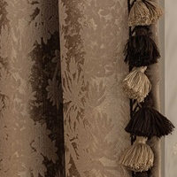 Lüks, Yüksek Kaliteli, Ağır Karartma Perdeleri, Şönil Jakarlı Drape Tedarikçisi, Konaklama Projeleri İçin, OEKO-TEX Sertifikalı