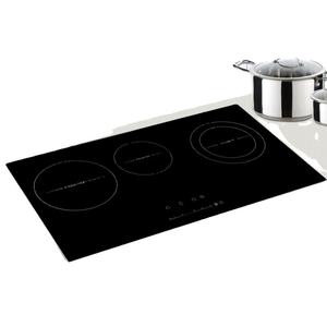 Table de cuisson encastrable trois feux de haute qualité, plaque chauffante électrique, cuisinière à induction et vitrocéramique double fonction pour la maison - Product Image 1