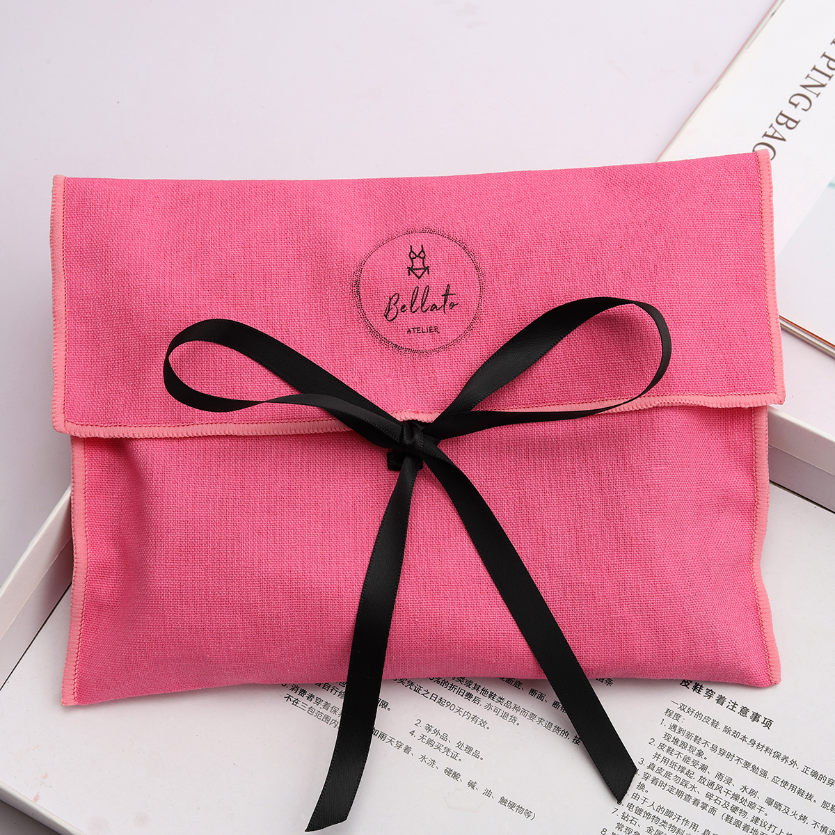 Hot pink canvas