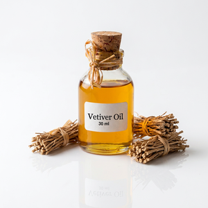 Huile essentielle de vétiver indien Chrysopogon Zizanioides - Product Image 1