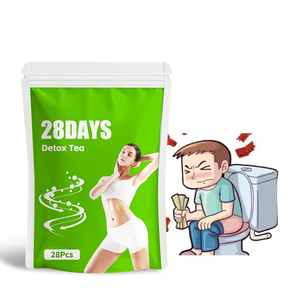 ชาดีท็อกซ์แบบผสมสำหรับท้องแบนพร้อมถั่วแดงและโพเรียโคโคส16สมุนไพร28ถุงชา - Product Image 5