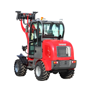 Mini Cargadora Nueva de 1000 kg, Cargadora Telescópica de 1 Tonelada, Cargadora de Ruedas Utilizada en Agricultura - Product Image 2