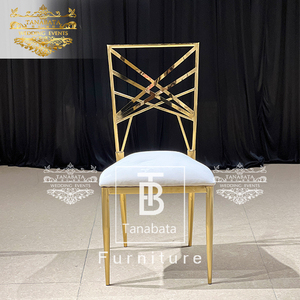 <span class=keywords><strong>Sillas</strong></span> <span class=keywords><strong>DE</strong></span> BODA Camaleón <span class=keywords><strong>de</strong></span> acero inoxidable dorado terciopelo blanco para eventos al aire libre <span class=keywords><strong>de</strong></span> restaurante <span class=keywords><strong>de</strong></span> lujo - Product Image 1