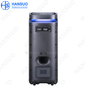Fábrica HANSUO Marca de potencia de 100W Doble Woofer de 10 pulgadas y altavoz portátil de un solo Tweeter, Altavoz portátil de 2/<span class=keywords><strong>B</strong></span>/1/2/1/2" - Product Image 5