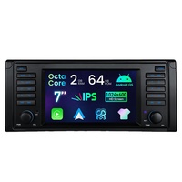 Autoradio multimédia Android 7 pouces 64 Go pour BMW E39/E39 M5, écran IPS Octa Core, égaliseur DSP, plusieurs interfaces utilisateur, CarPlay, CE-XTRONS