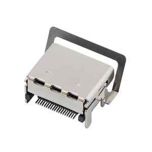 ANYCONN女性用水平タイプSMT USBソケットコネクタ (ブラック) 広く使用されているアプリケーション - Product Image 1