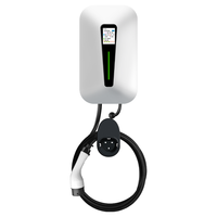 Chargeur de véhicule électrique domestique T8 7kW 32A Type 2 EV Wallbox Smart APP WiFi IP55 Solaire CE TUV CQC
