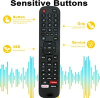 Télécommande de remplacement IR EN2BB27H pour téléviseurs Hisense EN2BB27H H50B7300 H55B7230 H43B7300 H40 BE5500