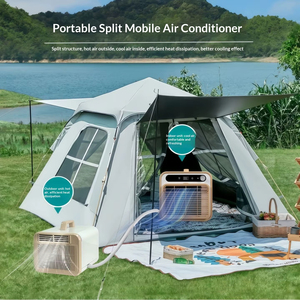 Aire Acondicionado Portátil Split de 5000 BTU, Sin Instalación, 110V 220V, Control por WiFi y App, Silencioso, Móvil, con R290, para Camping y Tiendas de Campaña - Product Image 4