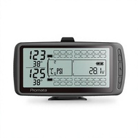 Kit de surveillance de pression des pneus (TPMS) Promata MATA7-6I pour camions, 6 capteurs internes, évolutif jusqu'à 34 pneus, pour camions rigides et véhicules lourds