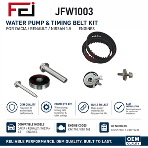 Kit <span class=keywords><strong>de</strong></span> <span class=keywords><strong>courroie</strong></span> <span class=keywords><strong>de</strong></span> <span class=keywords><strong>distribution</strong></span> avec pompe à eau pour <span class=keywords><strong>Dacia</strong></span>/Nissan/Renault <span class=keywords><strong>Duster</strong></span>/Logan/Sandero NV200/Tiida, moteurs et pièces <span class=keywords><strong>de</strong></span> machines KP25578XS - Product Image 4