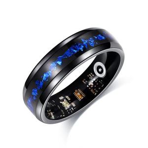 Smart Ring With Heart Rate Tracker IP68 Waterproof Amoled Display App Control Wi-Fi 5g Weight 11 To 30 Days Battery Life - Product Image 1