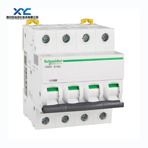 สำหรับ Schneider IC65H A9F27440เบรกเกอร์ขนาดเล็ก <span class=keywords><strong>B</strong></span> Curve 4P 40A 100% ใหม่เอี่ยม - Product Image 1