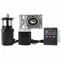 Ensemble de moteur sans balais 220V 400W HS60 avec réducteur de vitesse PLF60 et Kits de moteur à engrenage planétaire de régulateur de vitesse pour gril