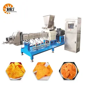 Automatische Nachos Corn Chips Extruder Produktions maschine Verarbeitung linie Mais Tortilla Herstellung Maschine zum Verkauf