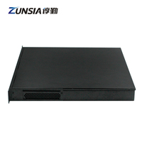 Zunisia OEM Intel 6/7th LGA1151 H110 Routeur Serveur Châssis 1U Rack Cas i3 i5 i7 Ordinateur Industriel 6Lan Firewall Mini PC