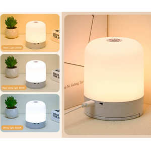 Luz Noturna LED Recarregável de Proteção Ocular com Luz Suave para Uso Duplo em Casa e Exterior, Luminária de Cabeceira para Quarto, Presente, Iluminação - Product Image 3