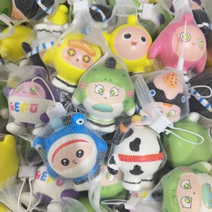 Juguete Antiestrés de Plástico y PU en Forma de Oruga, Colorido, Mini Oruga Educativa, Juguete Sensorial para Niños, 42 Piezas, Venta Caliente QQ - Product Image 3