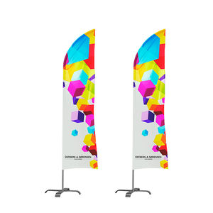 Reclameprint <span class=keywords><strong>Promo</strong></span> Logo Strandvlag Banners Veren Promoten Buitenvlaggen Op Maat - Product Image 2