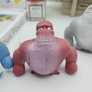 Jouet Squishy Singe Rempli de Sable, Élastique et Extensible, Anti-Stress, Gorille Squishy, Vente Chaude - Product Image 4