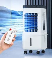 Climatiseur domestique intelligent, ventilateur de climatisation amovible, télécommande à touches souples, ventilateur électrique rotatif à refroidissement par eau
