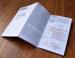 Folleto Plegable de 3 Pliegues Personalizado con Papel Offset de Lujo, Logotipo Personalizado, Catálogo Promocional Empresarial, Tapa Blanda - Product Image 3