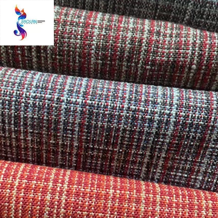 Shaoxing текстиль, тканая пряжа, окрашенная 100% льняная ткань для дивана