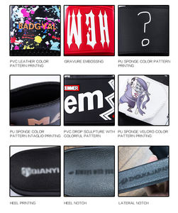 รองเท้าแตะสไลด์ปรับแต่งได้รองเท้าแตะกลางแจ้งนุ่มกันน้ำผลิตตามสั่ง - Product Image 3