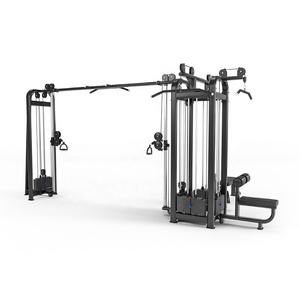 DGZ7001 Máquina de Gimnasio Multifuncional para <span class=keywords><strong>Fitness</strong></span>, Equipo de Ejercicio de 5 Estaciones con Carga de Pesas, Máquina de Gimnasio Tipo Jungle Gym de 5 Torres - Product Image 5