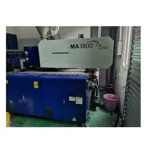 Guangzhou, çin HAITIAN marka 380 ton yatay enjeksiyon kalıplama makinesi ile servo MA3800 15ton makinesi kilo