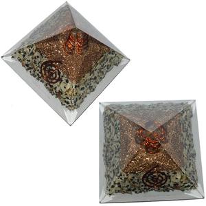 Pyramides de Jaspe Dalmation Premium |   Fournisseur en gros de métaphysique |   Commandes en gros personnalisées |   Décoration d'intérieur Feng Shui pour la guérison - Product Image 1