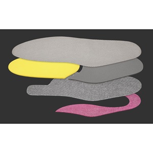 Plantilla ortopédica para golf, ancho medio, tallas 35 a 48, Tegis Tip 2mm, Flox Negro 1.4mm, Flox Magenta 1.2mm, Lastik 2mm - Product Image 2