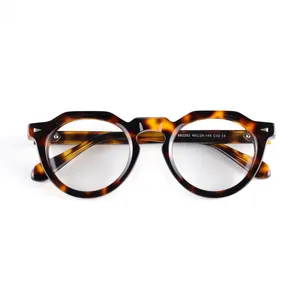 Benyi Manufacturing Quality Thick Frame Acetate Glasses Frame Custom Logo Eyeglasses Frame