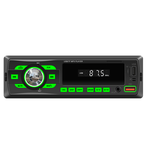 Radio Universal para Auto con Reproductor <span class=keywords><strong>MP3</strong></span>, <span class=keywords><strong>Buscador</strong></span> <span class=keywords><strong>de</strong></span> APPs, Asistente <span class=keywords><strong>de</strong></span> Voz, Entrada AUX, Grabación <span class=keywords><strong>de</strong></span> Audio, Retroiluminación <span class=keywords><strong>de</strong></span> 7 Colores, Carga <span class=keywords><strong>de</strong></span> 1.5A, Estéreo - Product Image 1