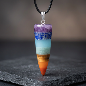 Colgante de Cristal con los Siete Chakras, Piedra Preciosa Natural, Tema de Hadas, Decoración para el Hogar, Regalo, Venta al Por Mayor - Product Image 3