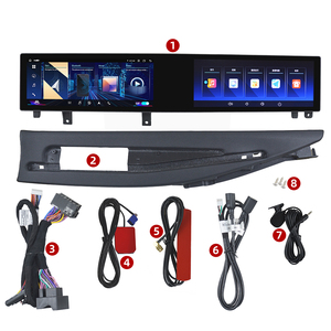 Màn hình ô tô không dây 21 inch Android, màn hình kép, dẫn đường <span class=keywords><strong>GPS</strong></span>, WIFI, Carplay cho BMW X5 F15 2014-2018 - Product Image 6