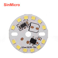 Placa de Circuito Impreso (PCB) Redonda de Aluminio Personalizada de Una Sola Cara, Luz LED de 12v, Carga Rápida, CKD SKD, 20 Vatios, QC3.0, Accesorios para PCBA
