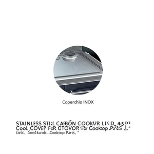 Tapa para cocina de gas Cl 45 Inox - Product Image 2