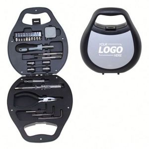 Juego de 24 Herramientas Manuales, Juego de Herramientas Generales para el Hogar, para Reparaciones de Automóviles, para Personal de Mantenimiento - Product Image 1