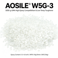 AOSILE W5G-3 SEBS-GMA Agent de durcissement pour alliage GF-PBT PET. Modificateur de plastique basse température et résine greffée haute performance