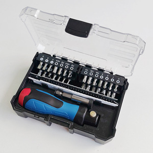 ชุดไขควงเลื่อยลูกสูบอเนกประสงค์ 33 ชิ้น ทำจากเหล็กอัลลอยด์ ระบบเมตริก สำหรับงาน DIY ในบ้าน - Product Image 2