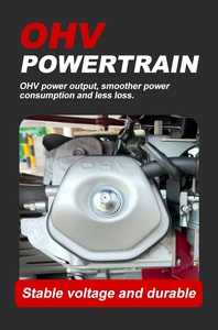 220/230V OHV Generador de gasolina de 4 tiempos 3KW Juego de generador de gasolina de Marco abierto con motor <span class=keywords><strong>Honda</strong></span> GP200, certificado CE - Product Image 4