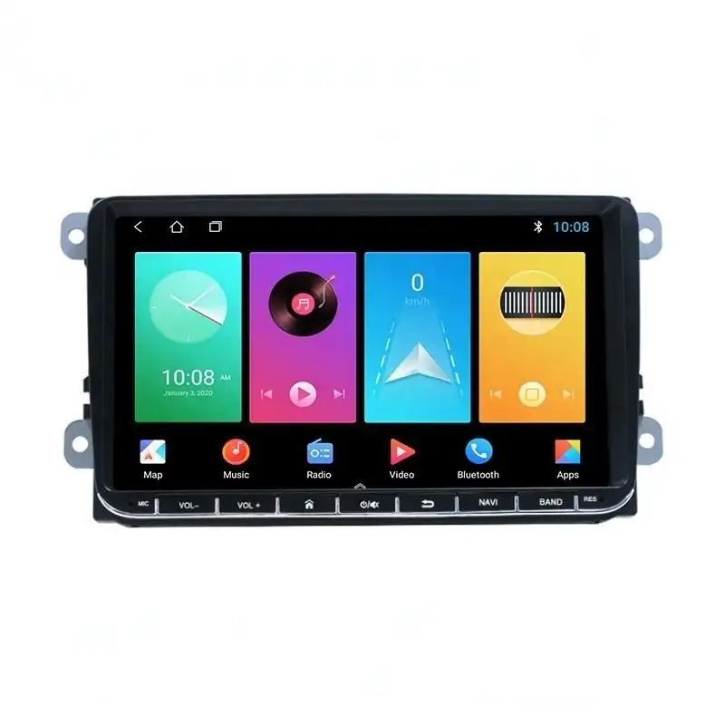 Android 12 Radio Voor Vw Passat B6 Amarok Volkswagen Skoda Octavia 2 Golf 5 6 Multimedia 2 Din Autoradio Gps Navigatie