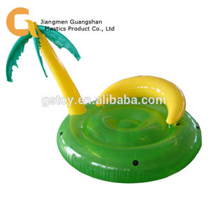 Oceano gioco salotto gonfiabile acqua albero di palma isola galleggiante - Product Image 2