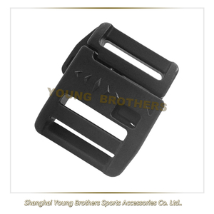 Hebilla de conexión de Liberación lateral de plástico de alta calidad con clip de ala para mochilas o maletas - Product Image 2