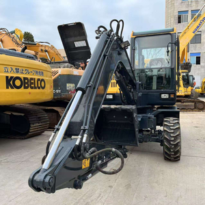 Excavatrice originale d'occasion Hyundai R60WVS Mini Pelle à Shanghai Hyundai R60 R55 R75 R80 R215vs R220 en stock - Product Image 4