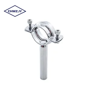 Type Welding Extension Strength Bracket Pipe Clamp Support Attractive Price New Stainless Steel Inch Standard
