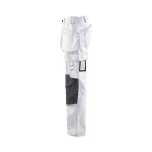 BLAKLADER - 713112101098C36 Pantalon peintre femme Blanc/Gris foncé-PANTALON DE TRAVAIL EAN 7330509843505 PANTALON DE TRAVAIL CARGO - Product Image 5