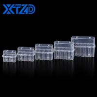 Boîte d'emballage pour peptides, 10 pièces, flacons en plastique transparent vides de 3 ml, 5 ml, 7 ml, 10 ml, 20 ml avec couvercle à clipser, directement de l'usine